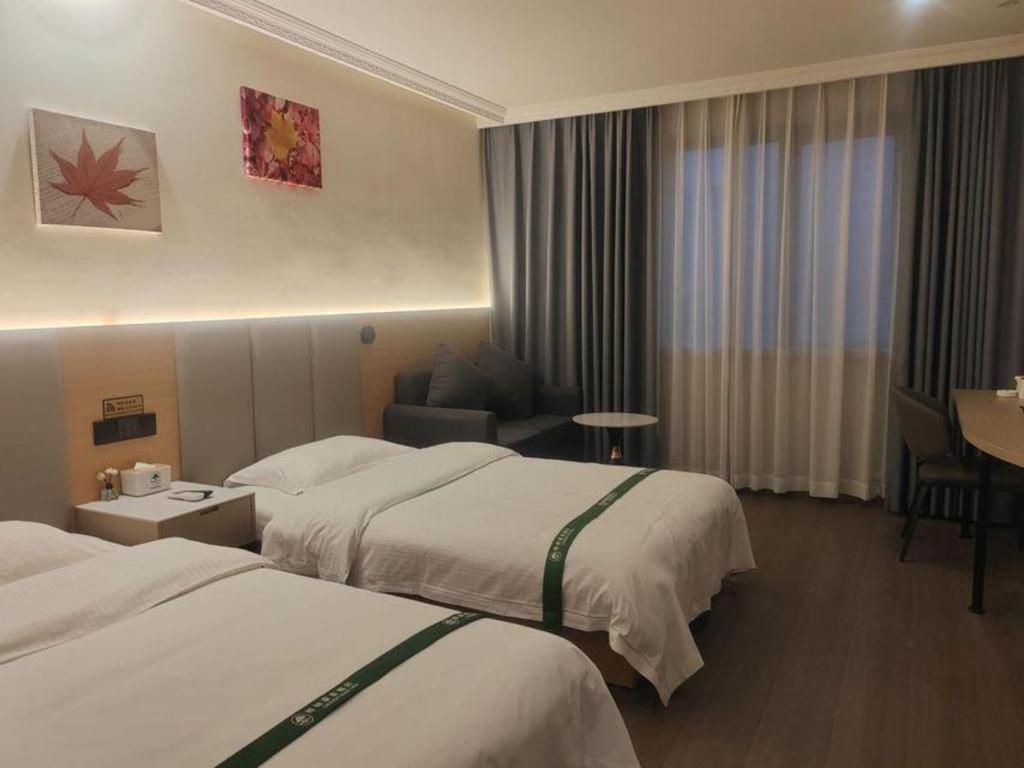 Greentree Inn Suzhou Wujiang Zhenze Town Zhennan Road Express Hotel Buitenkant foto